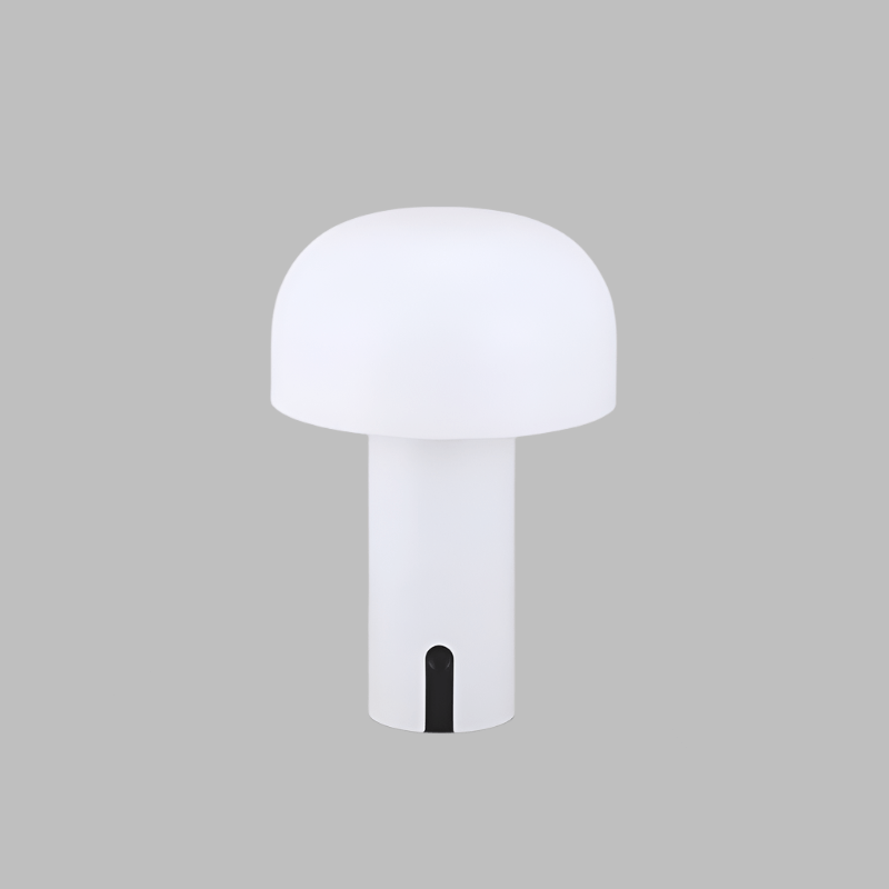 MushroomGlow - Minimalistische Draadloze Tafellamp met Dimfunctie