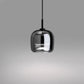 MidnightShine Lamp - Moderne Zwart Glazen Design Hanglamp