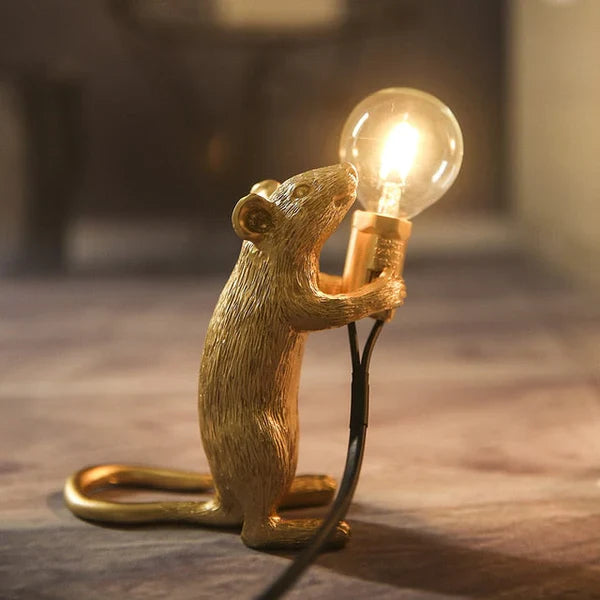 SqueakLight - Speelse Muizenvormige LED Lamp