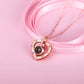 EternalLove Necklace – Hartvormige Ketting in 100 Talen