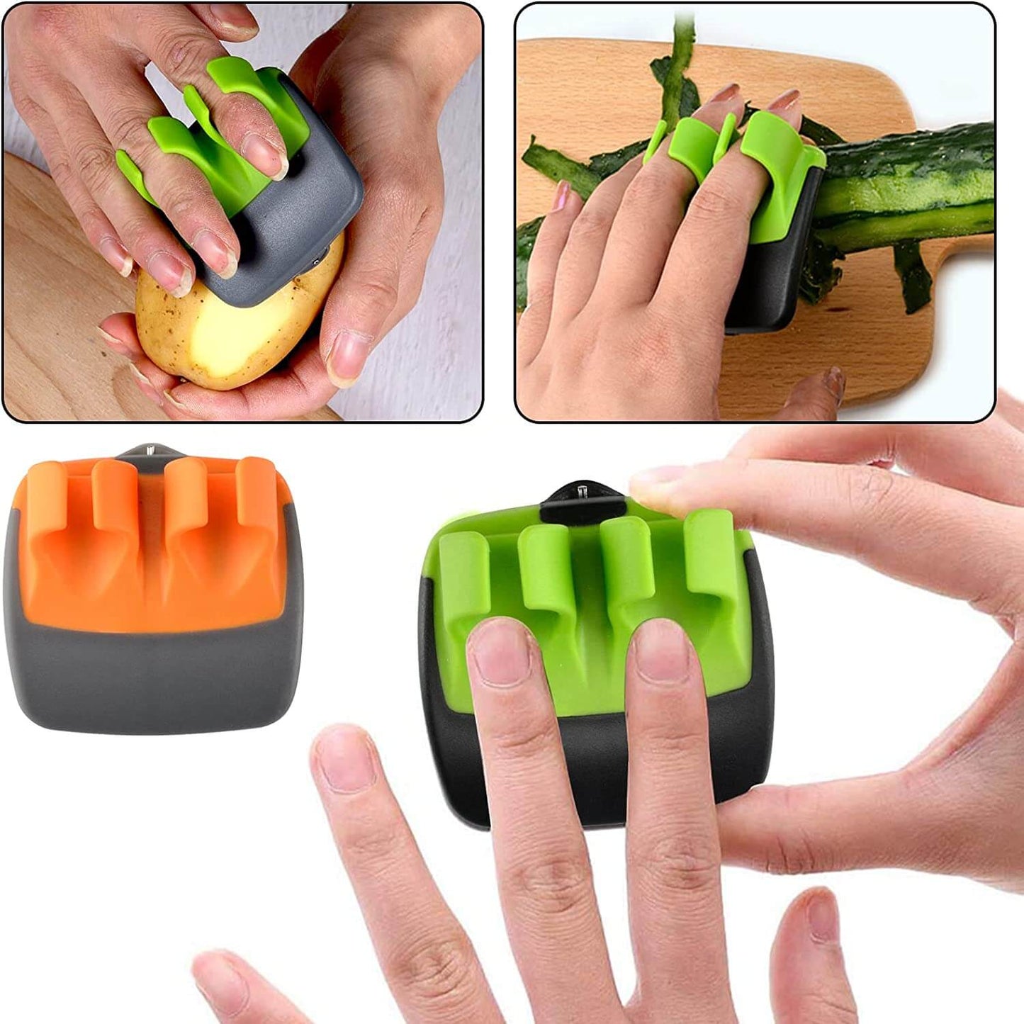 FingerGuard - Veilig Groenteschiller voor de Keuken