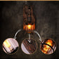 Veritas - Wandlamp inclusief Houten Sokkel en Glasdesign