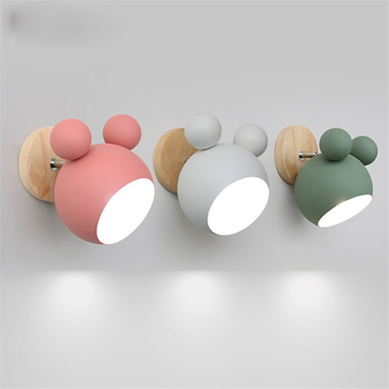 LumiNordic Light - Scandinavische LED Wandlamp voor Kinderen