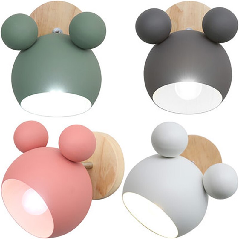 LumiNordic Light - Scandinavische LED Wandlamp voor Kinderen