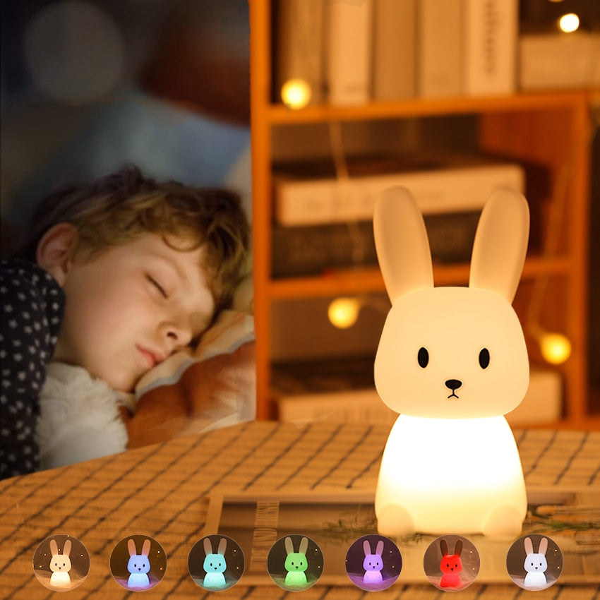 CozyGlow Nachtlamp - Schattige LED Dierenvorm voor Kinderen