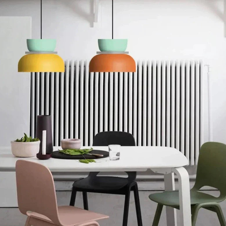 Macaron Glow – Kleurrijke Hanglamp voor Gezellige Sfeer