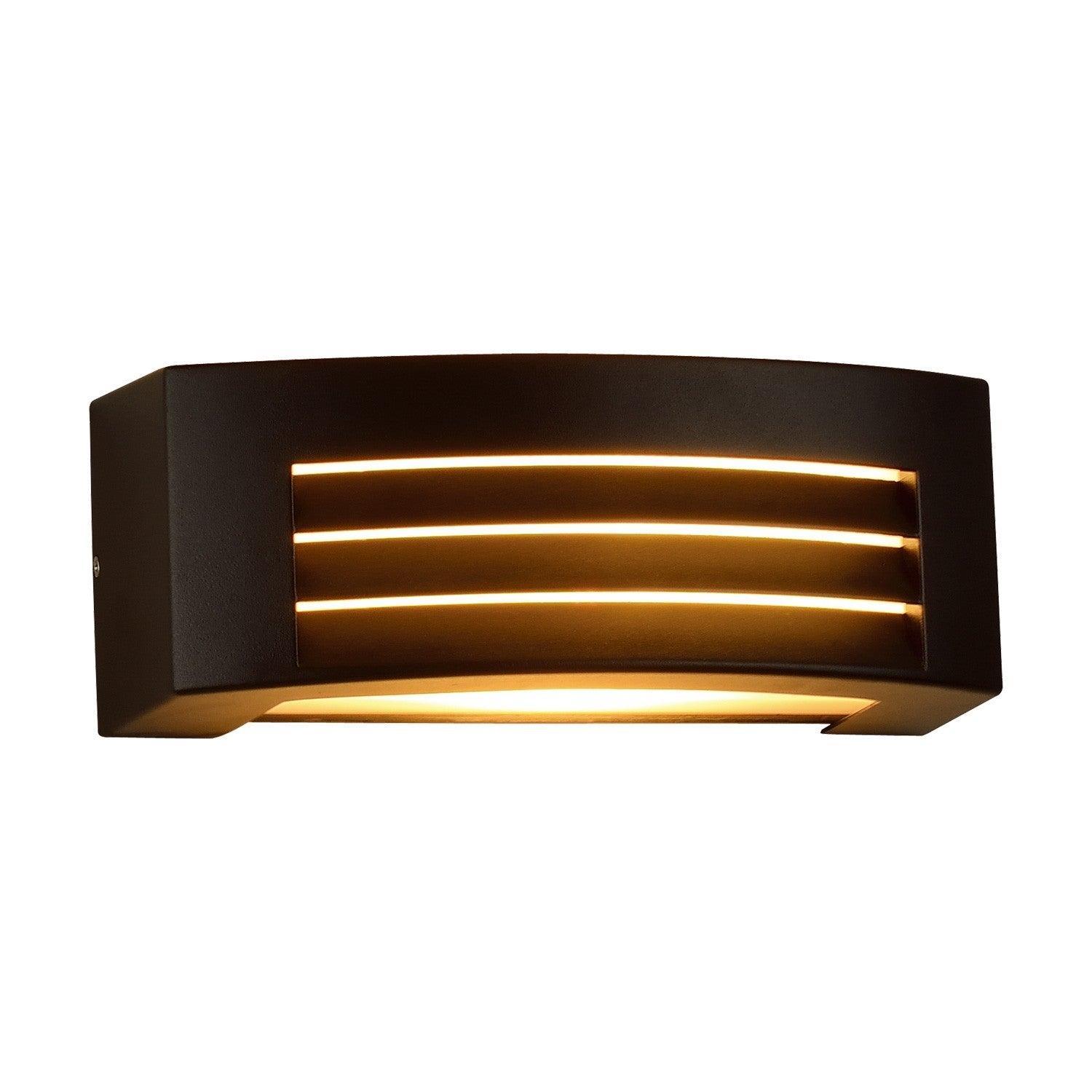 GardaOutdoor Light – Stoere Zwarte Wandlamp IP54