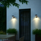Justina Solar Buitenlamp - Draadloze LED Wandlamp met Sensor
