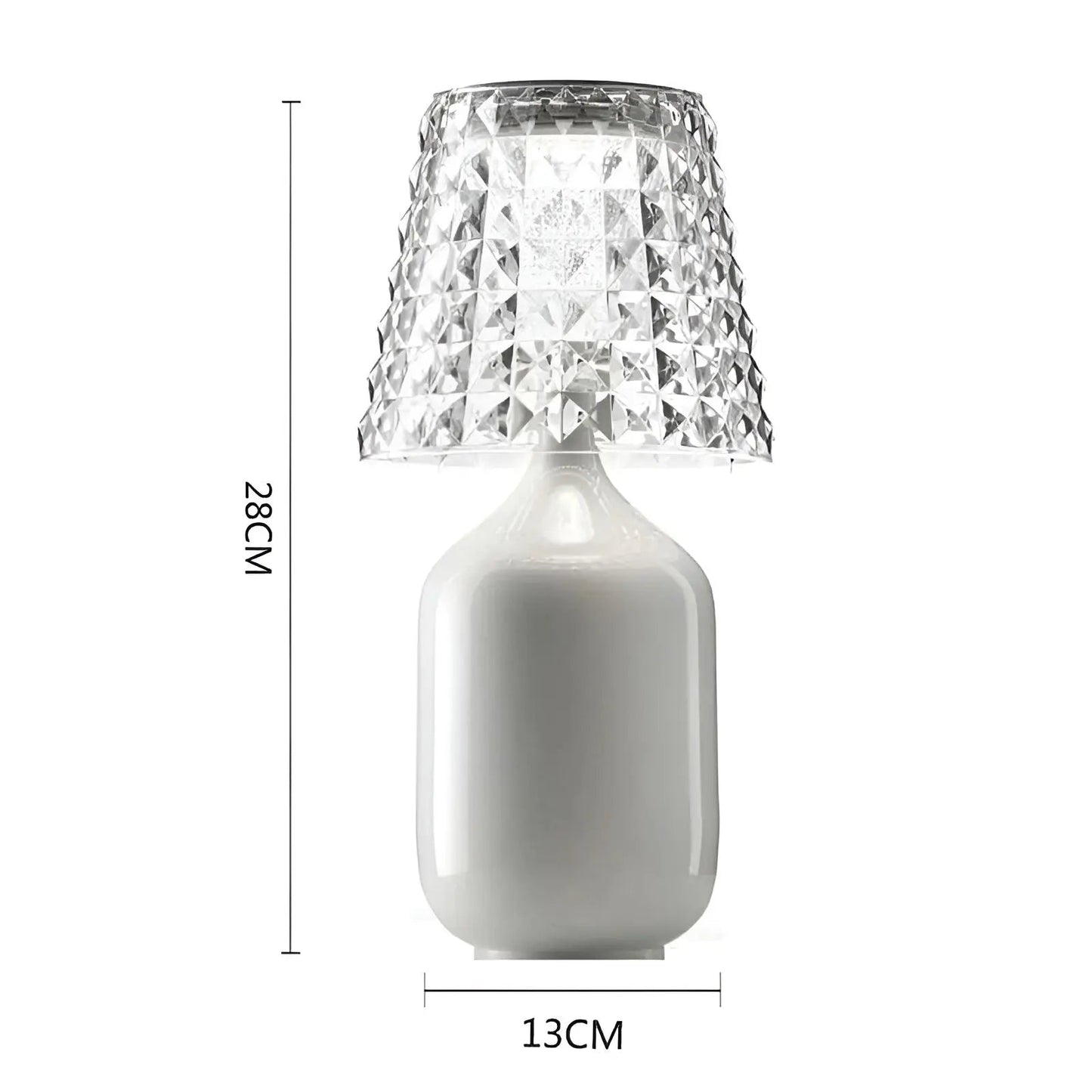 Zaroti Luxe Tafellamp – Draadloos & Elegant
