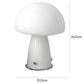 Scandinavische LED Paddenstoel Lamp - Elegantie en Warmte voor Jouw Interieur