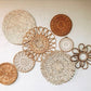 NatureNest - Bohemian Rotan Wanddecoratie voor Herfst