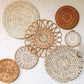 NatureNest - Bohemian Rotan Wanddecoratie voor Herfst