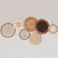 NatureNest - Bohemian Rotan Wanddecoratie voor Herfst