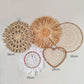 NatureNest - Bohemian Rotan Wanddecoratie voor Herfst