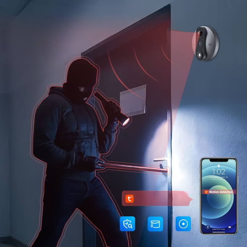 WiFi camera buiten met helder nachtzicht voor optimale woningbeveiliging