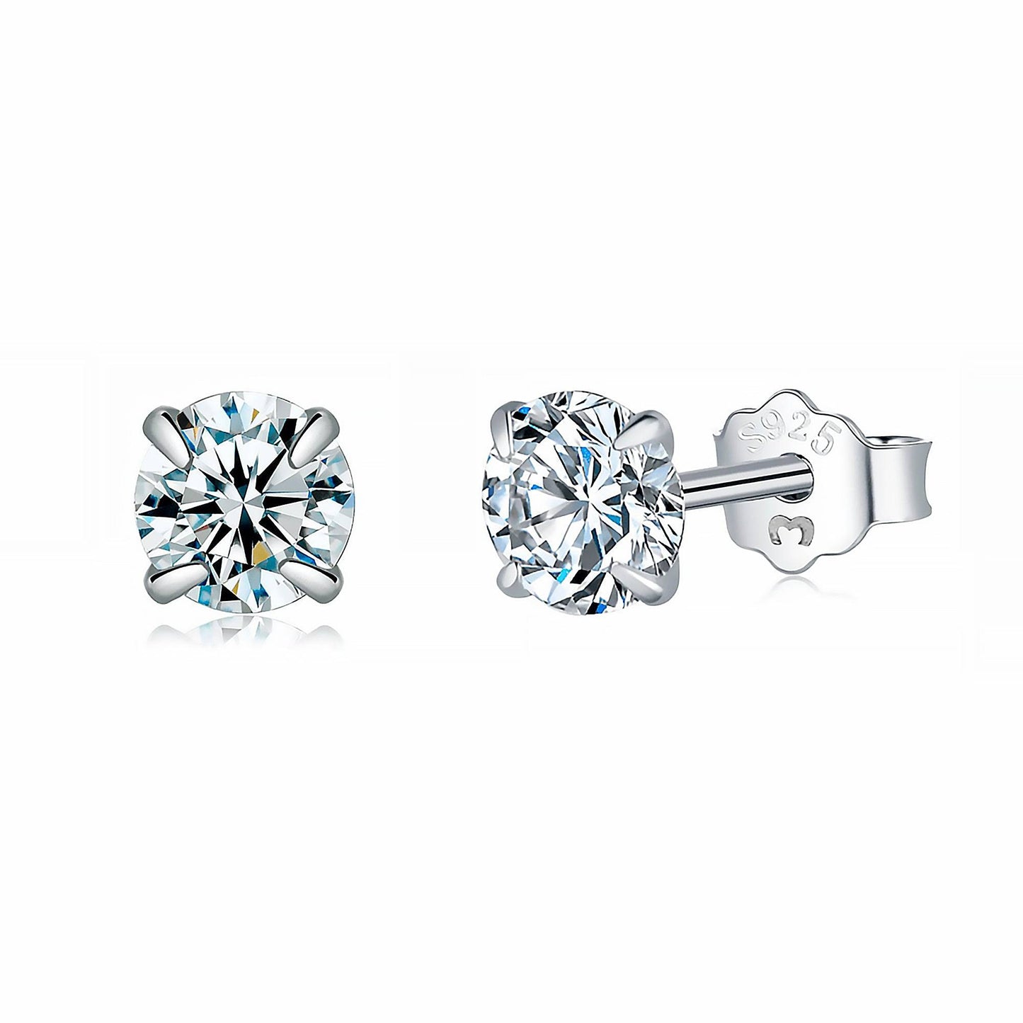 Elegante Lynette Zirkonia Oorbellen voor een Verfijnde Look