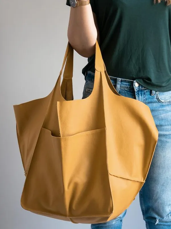 Maxine Tote – Stijlvolle en Unieke Strandtas