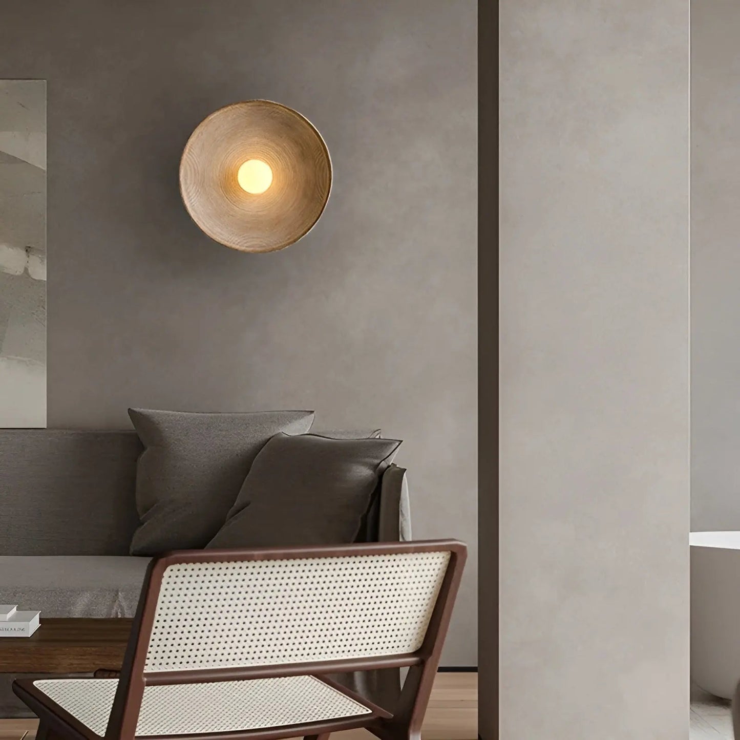 WabiSabi Wandlamp - Luxe Verlichting voor een Verfijnde Interieur