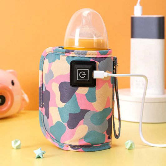 Draagbare USB Melkverwarmer - Warm uw melk overal op!