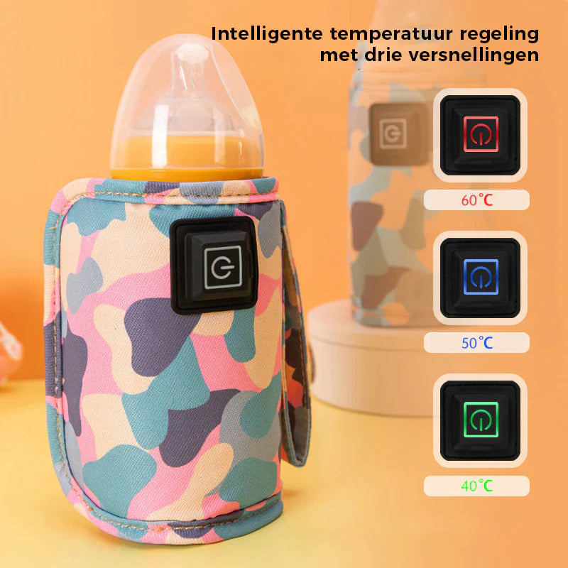 Draagbare USB Melkverwarmer - Warm uw melk overal op!