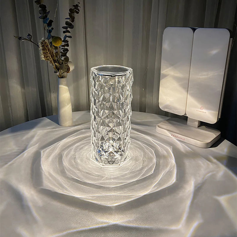 Kristallight™ - Draadloze oplaadbare tafellamp