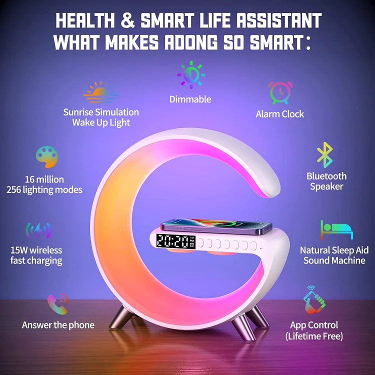 Smart Ambiance Light - Innovatieve Kleurijke Bluetooth Speaker