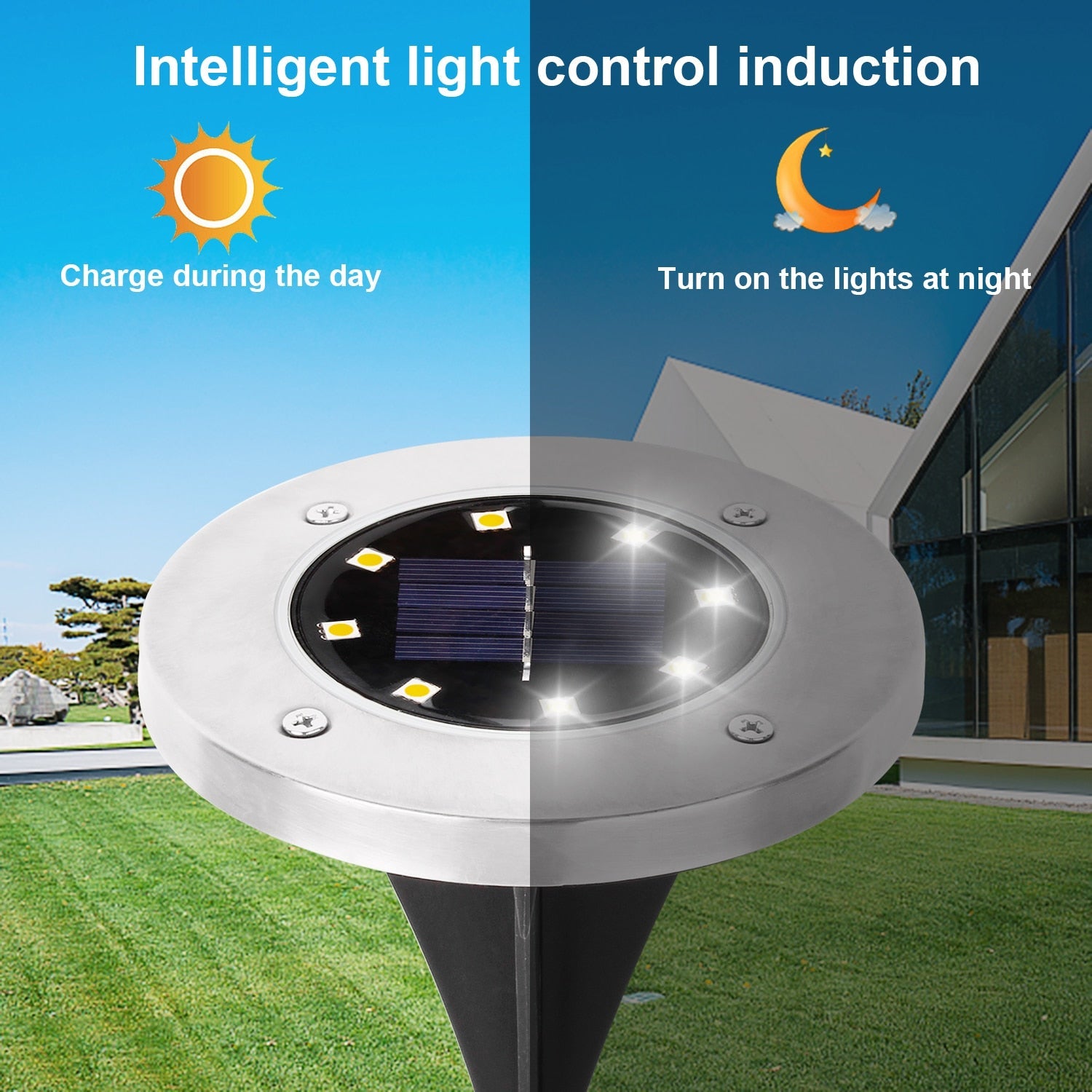 Draadloze LED Solar Tuinlampen Pro - Creëer de perfecte sfeer in jouw tuin!