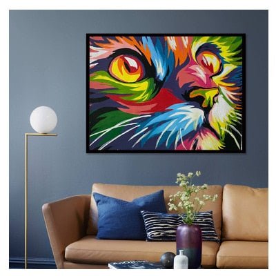 Dieren portret (Schilderen op nummer)