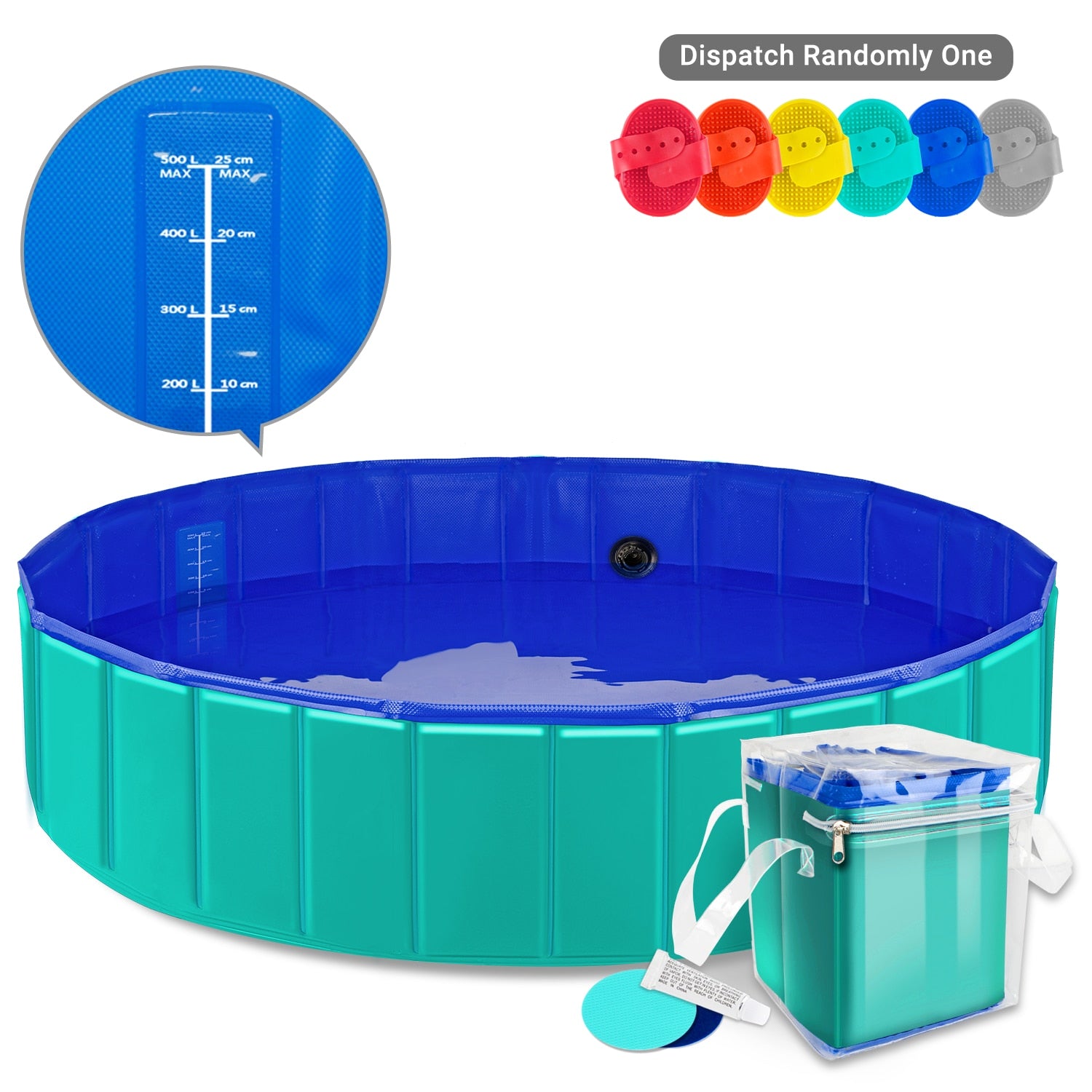 PetPool™ Opvouwbare zwembad voor dieren en kinderen - Neem de verkoeling overal mee!