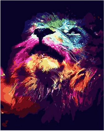 Dieren portret (Schilderen op nummer)