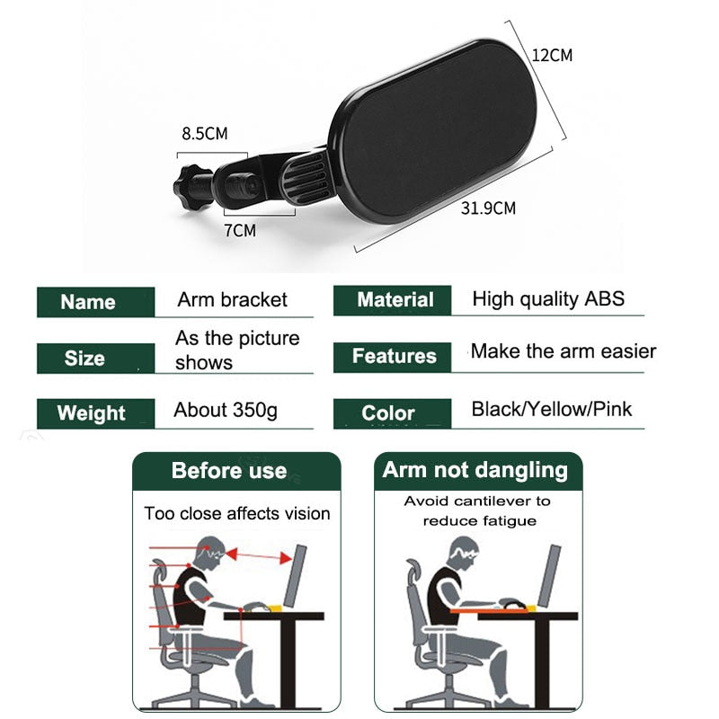 Ergowork Computer Armsteun Pro® - Voorkom een muisarm!