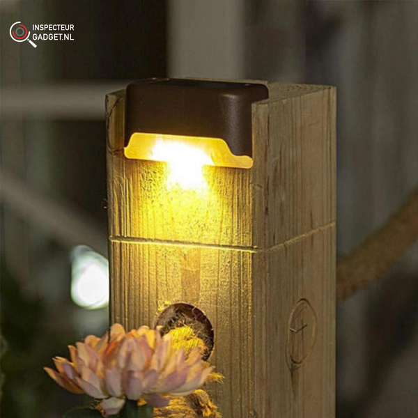 Draadloze LED Solar Muurlampen Deluxe - Creëer de perfecte sfeer in jouw tuin!