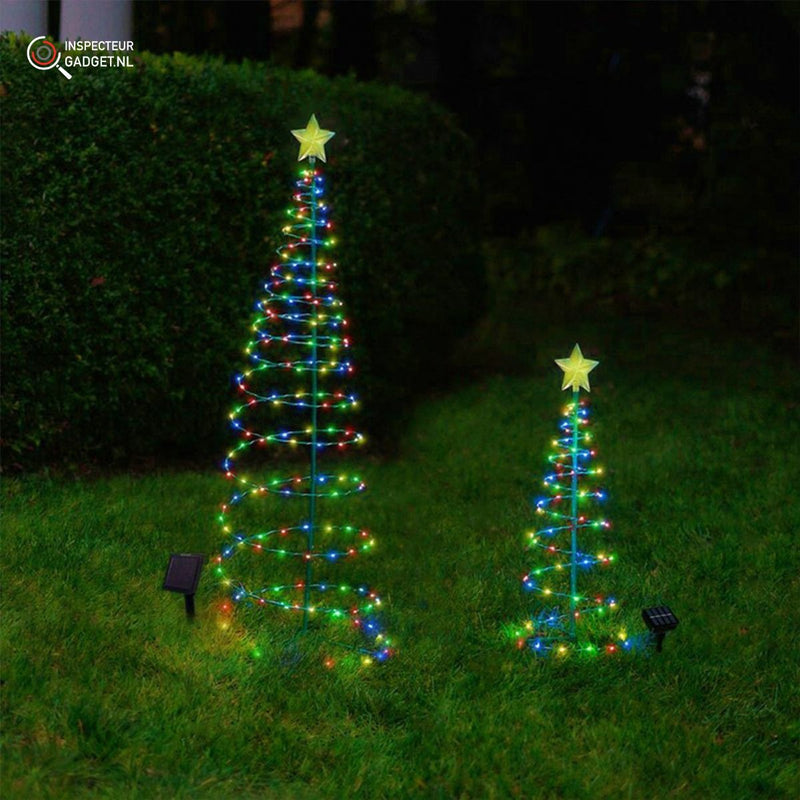 Draadloze Solar Kerstboom - Creëer de perfecte Kerstsfeer in jouw tuin!