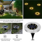 Draadloze LED Solar Tuinlampen Deluxe - Creëer de perfecte sfeer in jouw tuin!